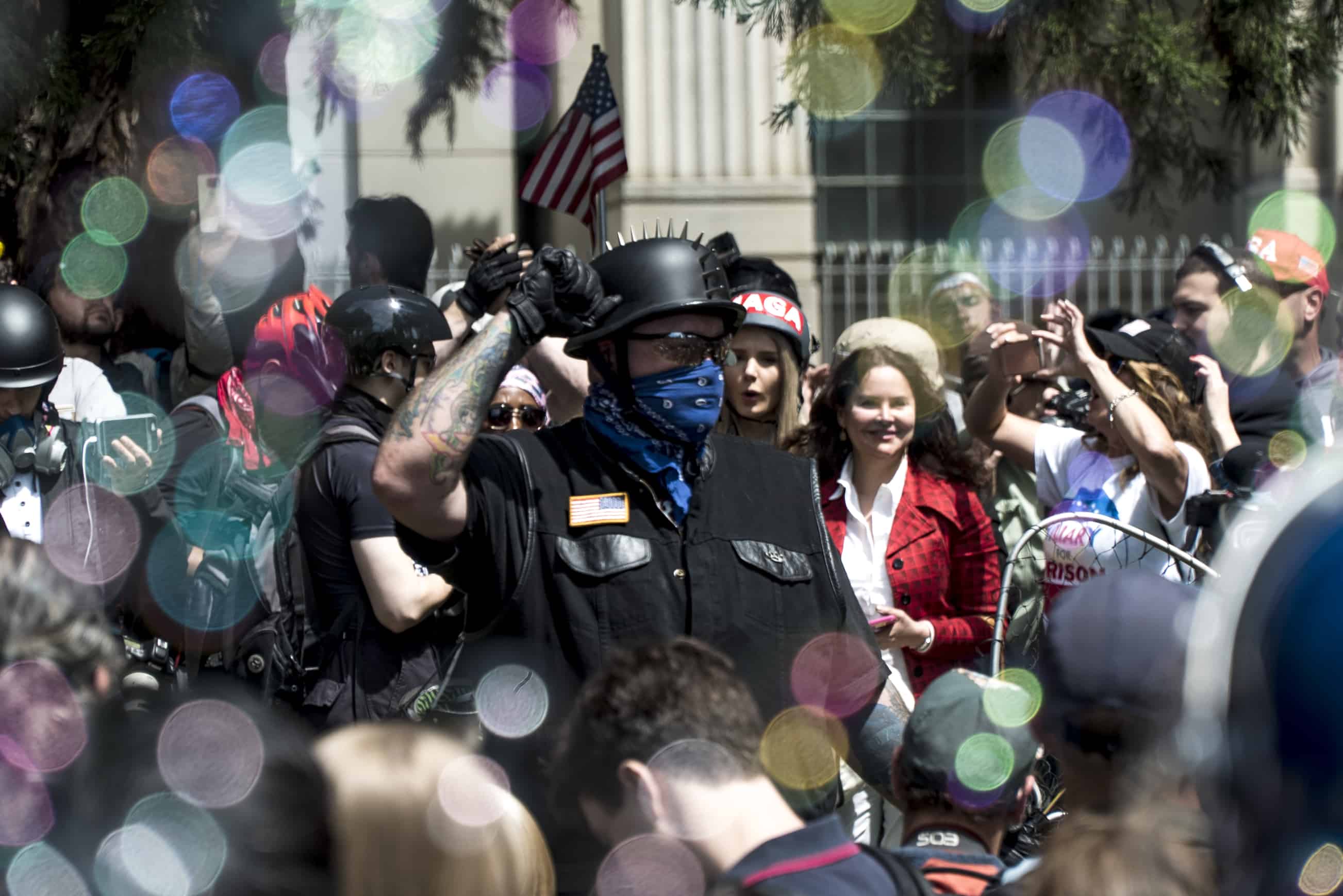 Ann Coulters Berkeley Speech Was Canceled But Protesters Showed Up In Riot Gear Anyway 